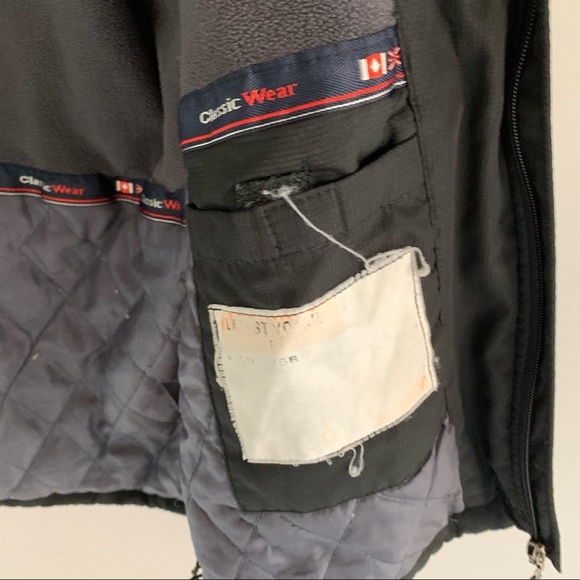 Vintage Adidas Fleece Lined Puffer Jacket - Picture 7 of 9